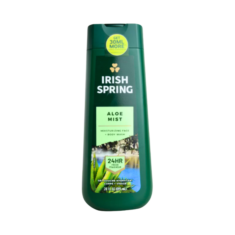 Irish Spring Aloe Mist Body Wash 591ml
