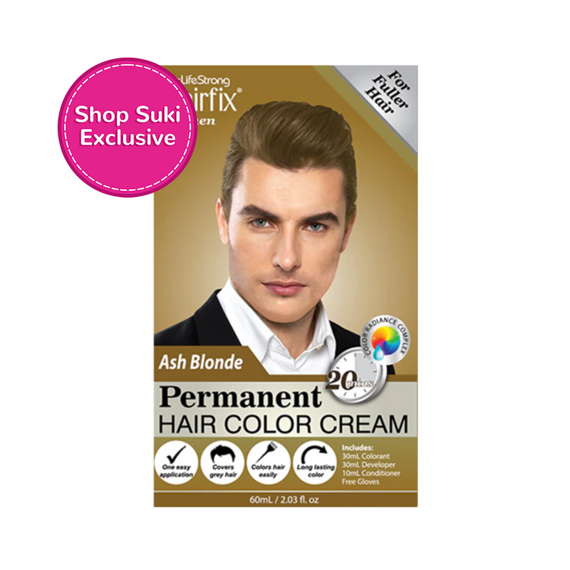 Hairfix Hair Color Cream For Men Ash Blonde 60ml