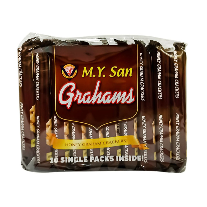 M.Y. San Grahams Honey Crackers 25g x 10's