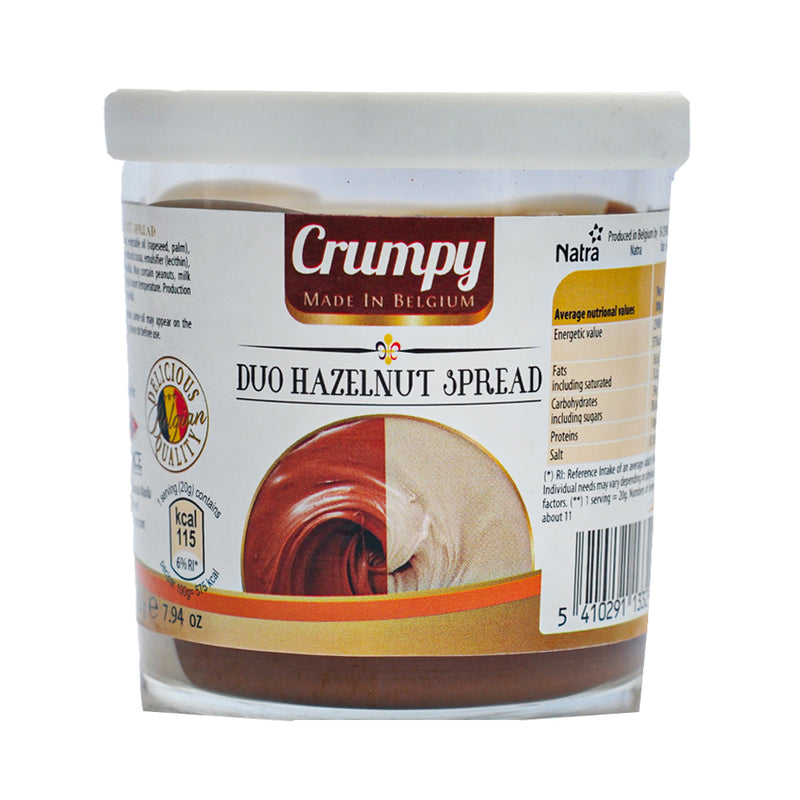 Crumpy Duo Hazelnut Spread 225g