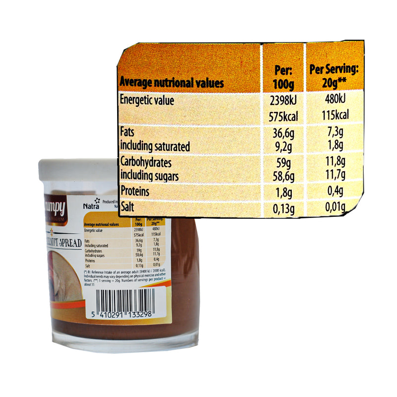 Crumpy Duo Hazelnut Spread 225g