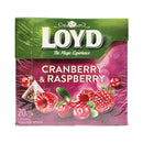 Loyd Fruit Tea Cranberry And Raspberry 40g