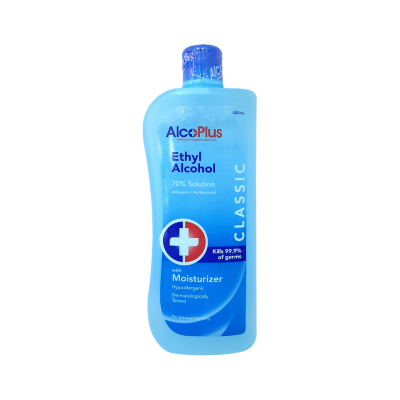 Alcoplus 70% Ethyl Alcohol Classic 500ml