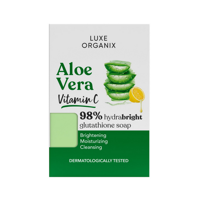 Luxe Organix Aloe Vera Vitamin C Hydrabright Glutathione 135g