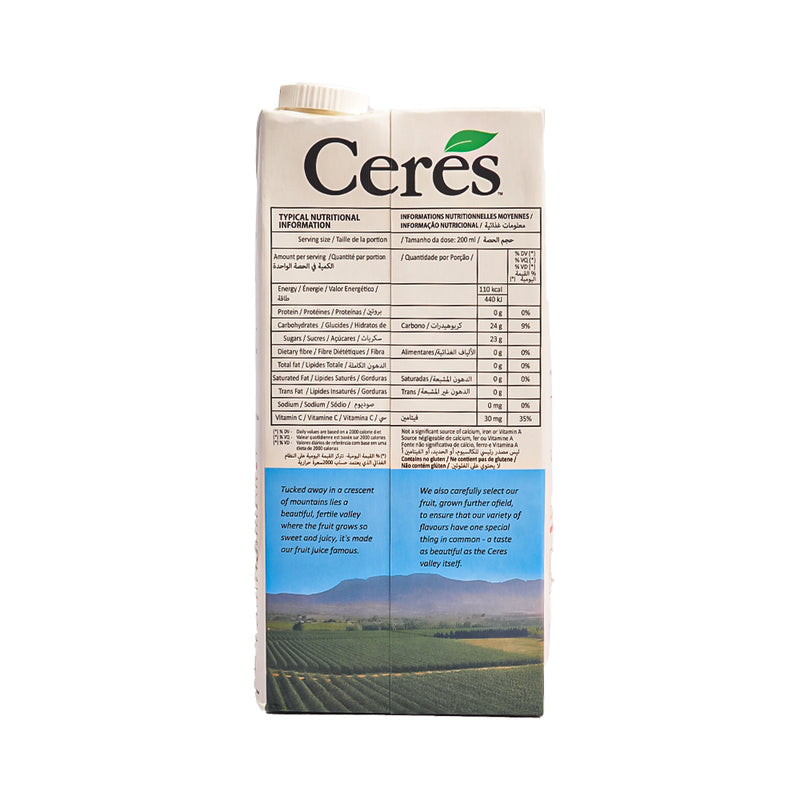 Ceres Fruit Juice Passion Fruit 1L