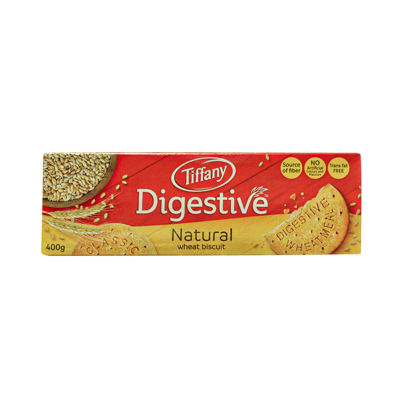 Tiffany Digestive Natural Wheat Biscuit 400g