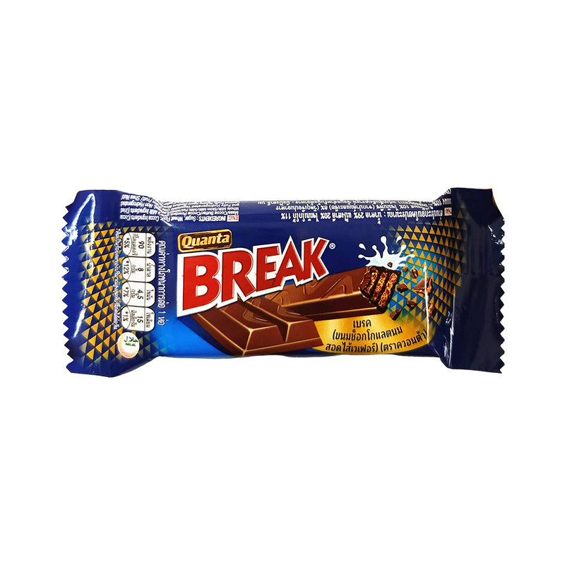 Quanta Break 3F Crunchy Wafer Milk Chocolate 18.5g