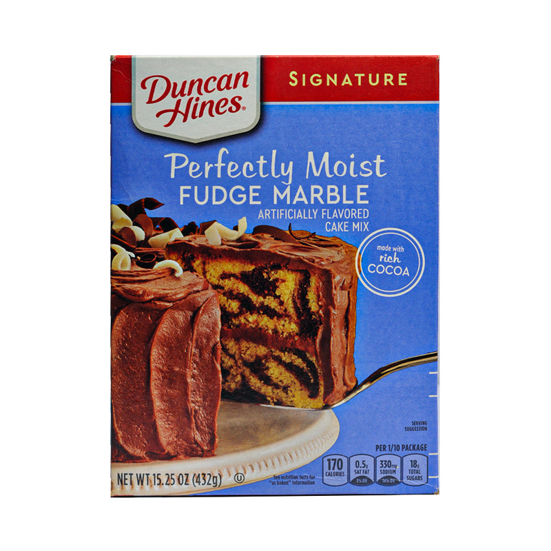 Duncan Hines Perfectly Moist Fudge Marble 432g