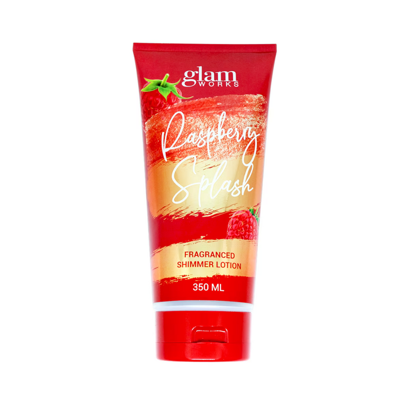 Glamworks Raspberry Splash Fragrance Shimmer Lotion 350ml