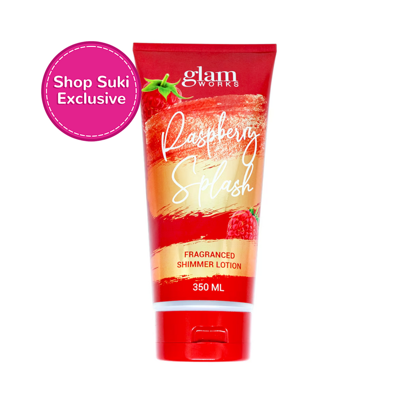 Glamworks Raspberry Splash Fragrance Shimmer Lotion 350ml