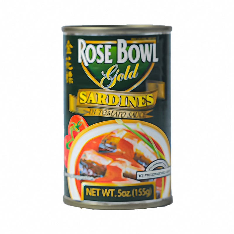 Rose Bowl Gold Sardines Gold In Tomato Sauce 155g