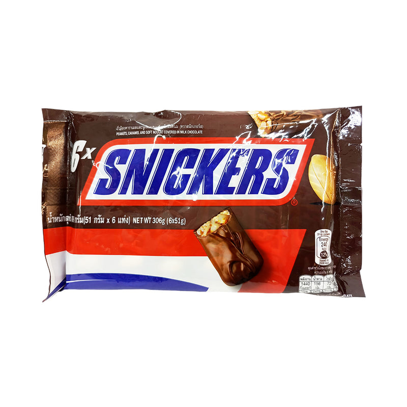 Snickers Classic 6 Packs 306g