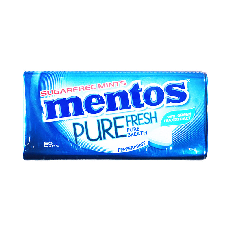 Mentos Chewing Gum Pure Fresh Sugar Free Peppermint 35g