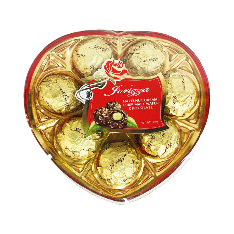 Jorizza Chocolate Heart Shaped