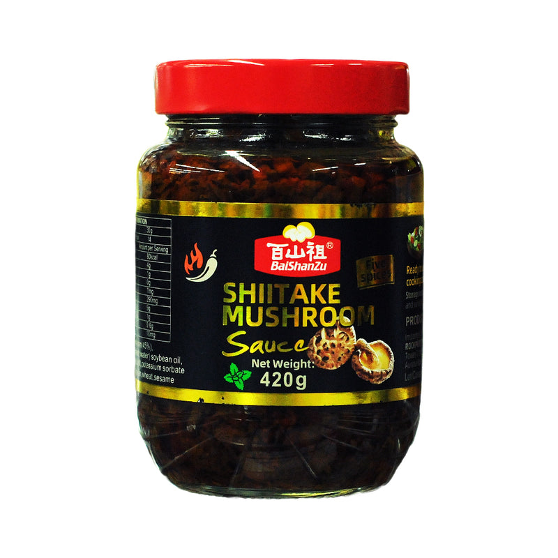 BaiShanzu Five Spices Shiitake Mushroom Sauce 420g