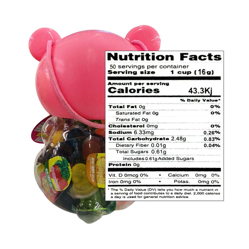 Jorizza Fruit Jelly Hello Kitty Jar 800g