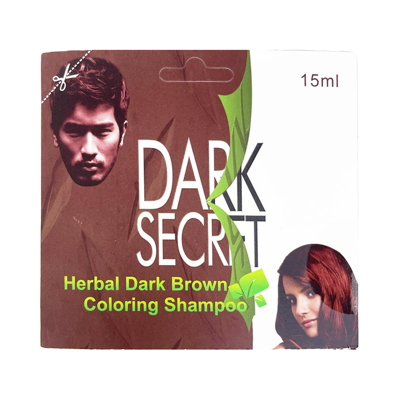 Dark Secret Herbal Coloring Shampoo Dark Brown 15ml