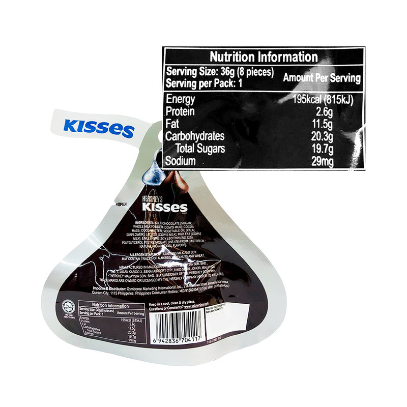 Hershey's Kisses Classic Milk Chocolate 36g