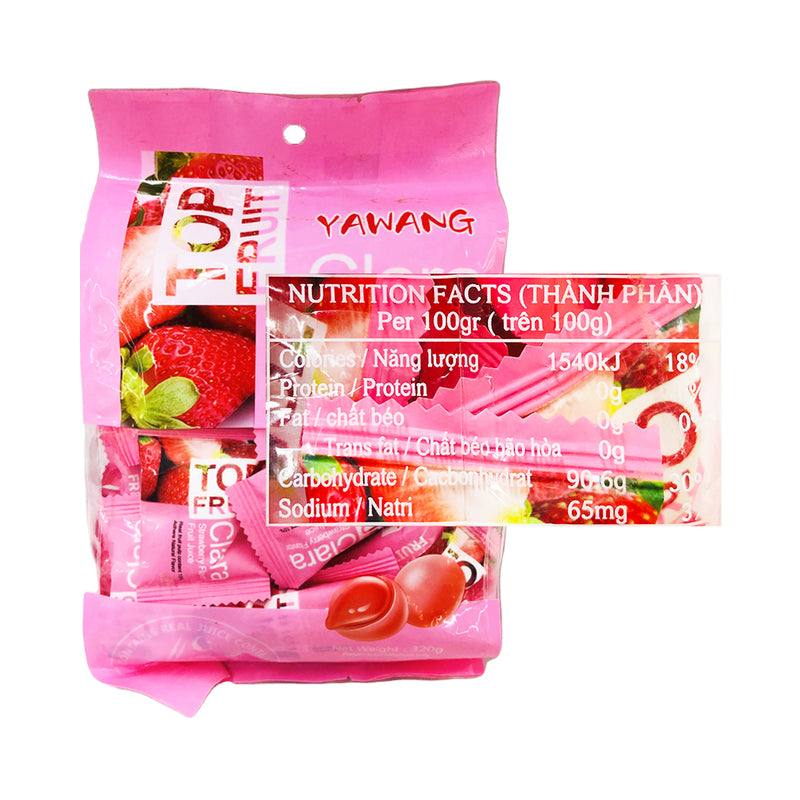 Yawang Top Fruit Flavored Juice Candy 320g