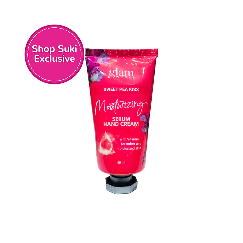 Glam Works Sweet Pea Kiss Moisturizing Serum Hand Cream 40ml