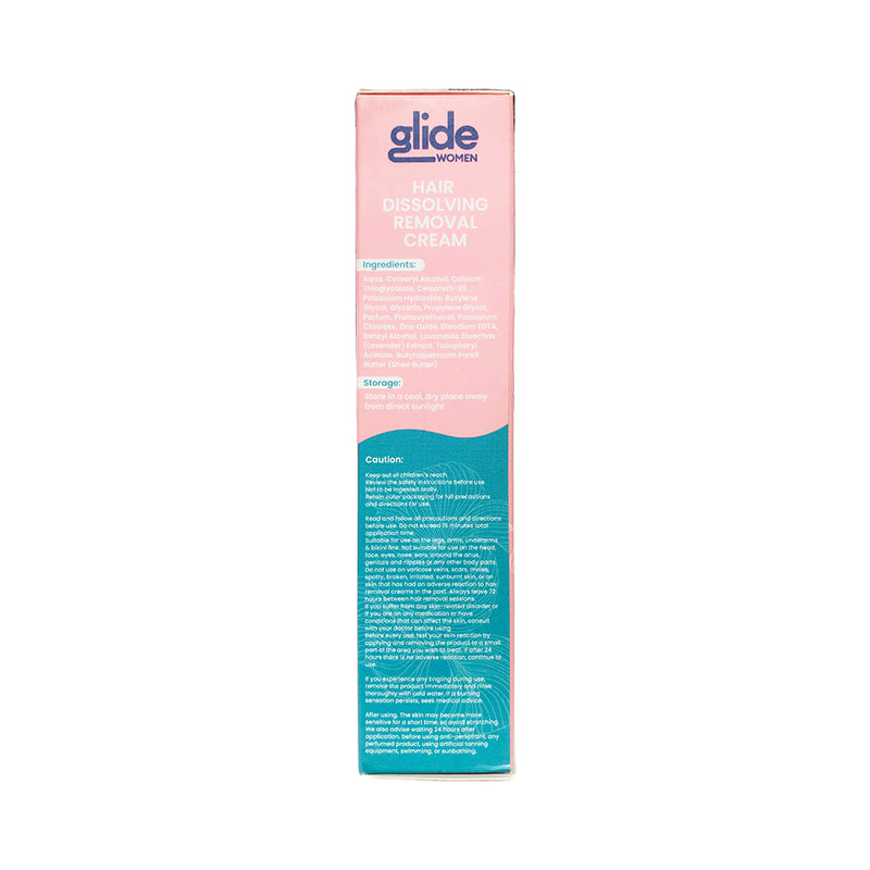 Glide Women Hair Dissolving Removal Cream Shea Butter