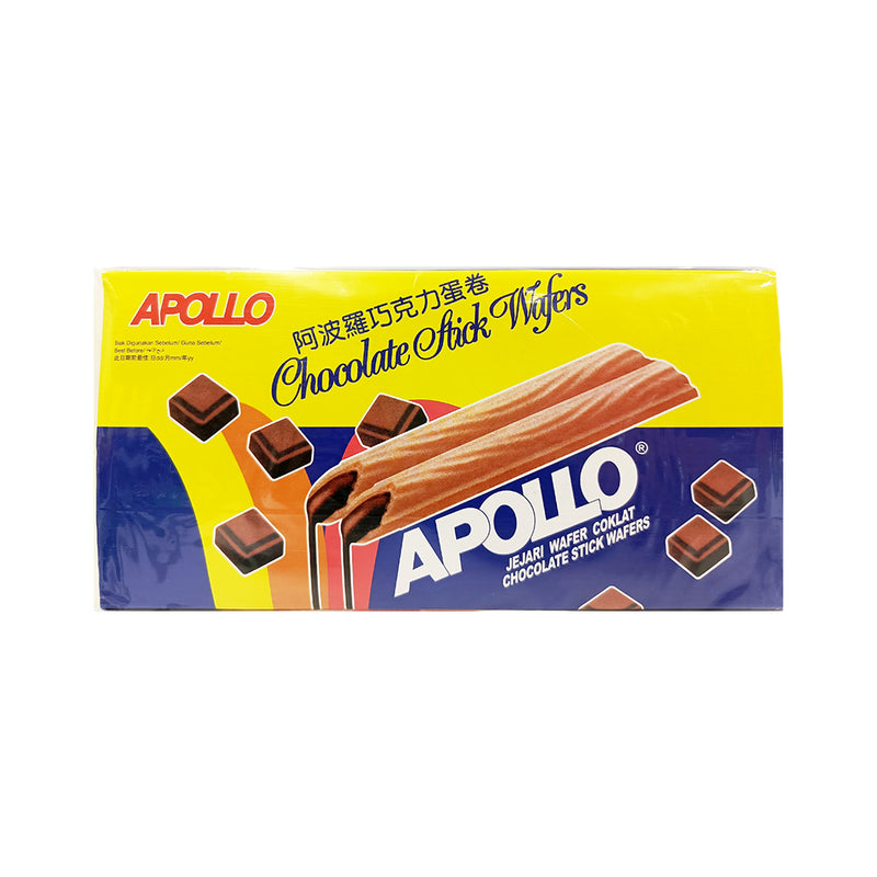 Apollo Stick Wafers Chocolate 11g x 30's