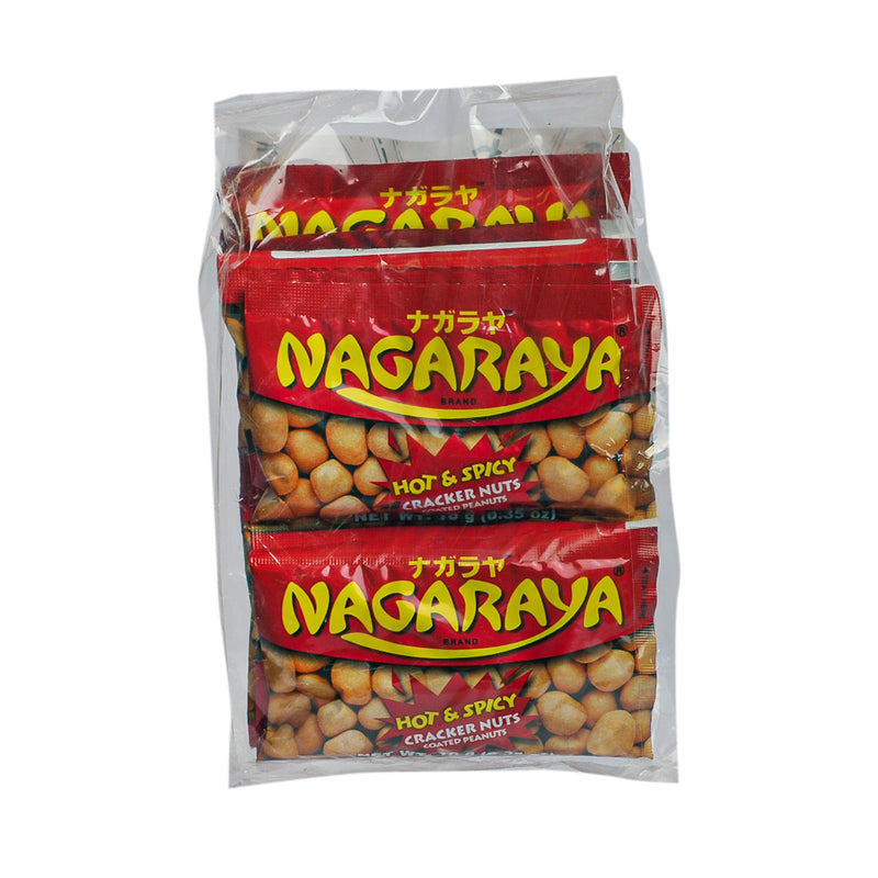 Nagaraya Cracker Nuts Hot And Spicy 10g x 10’s