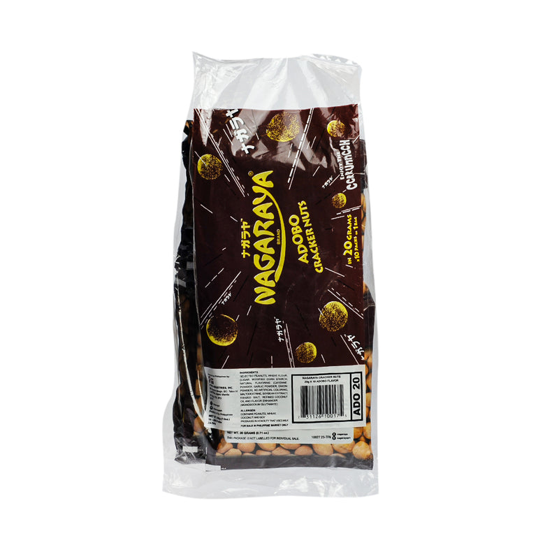 Nagaraya Cracker Nuts Adobo 20g x 10's