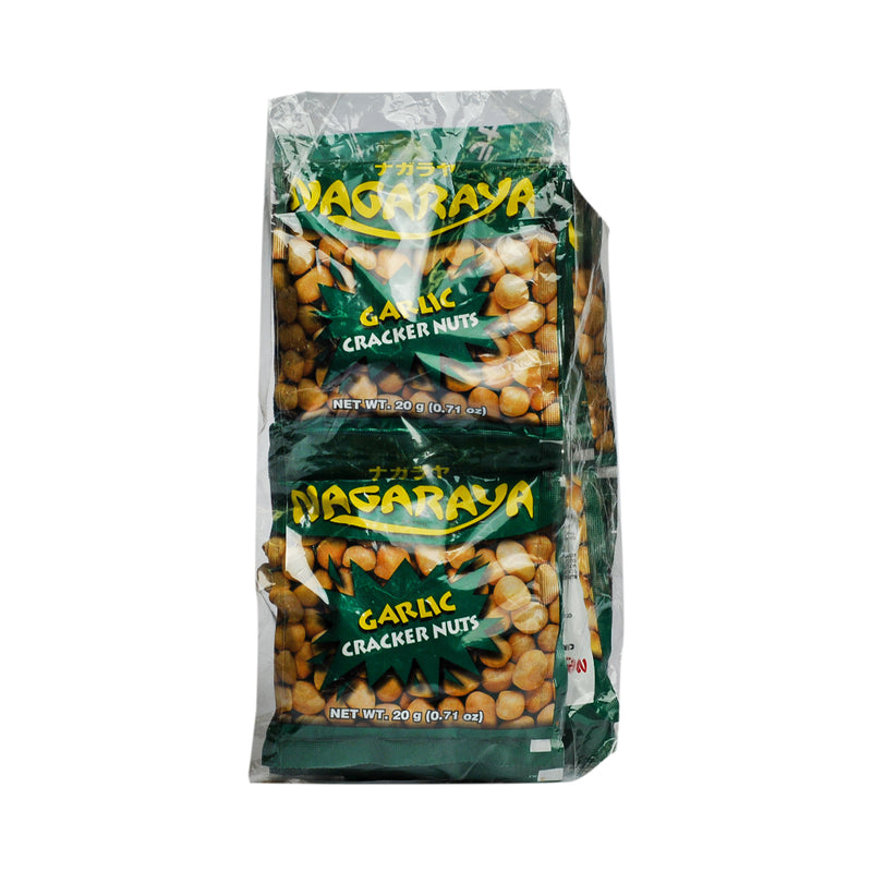 Nagaraya Cracker Nuts Garlic 20g x 10's