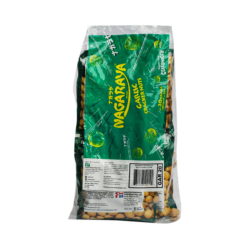 Nagaraya Cracker Nuts Garlic 20g x 10's