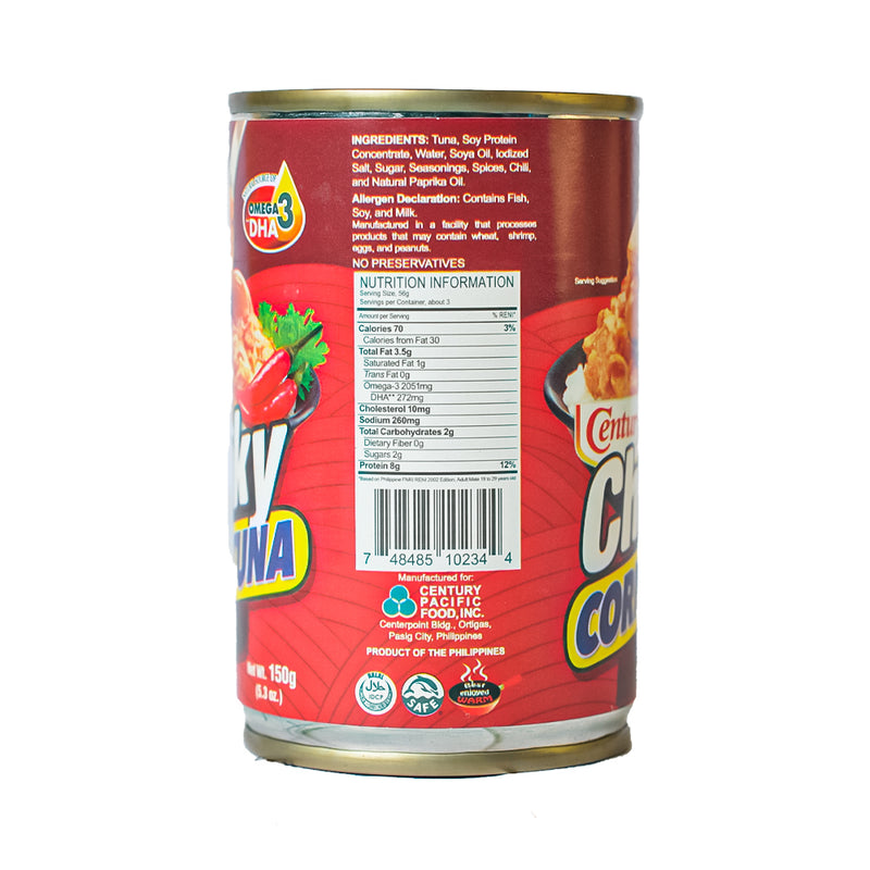 Century Chunky Corned Tuna Chili 150g