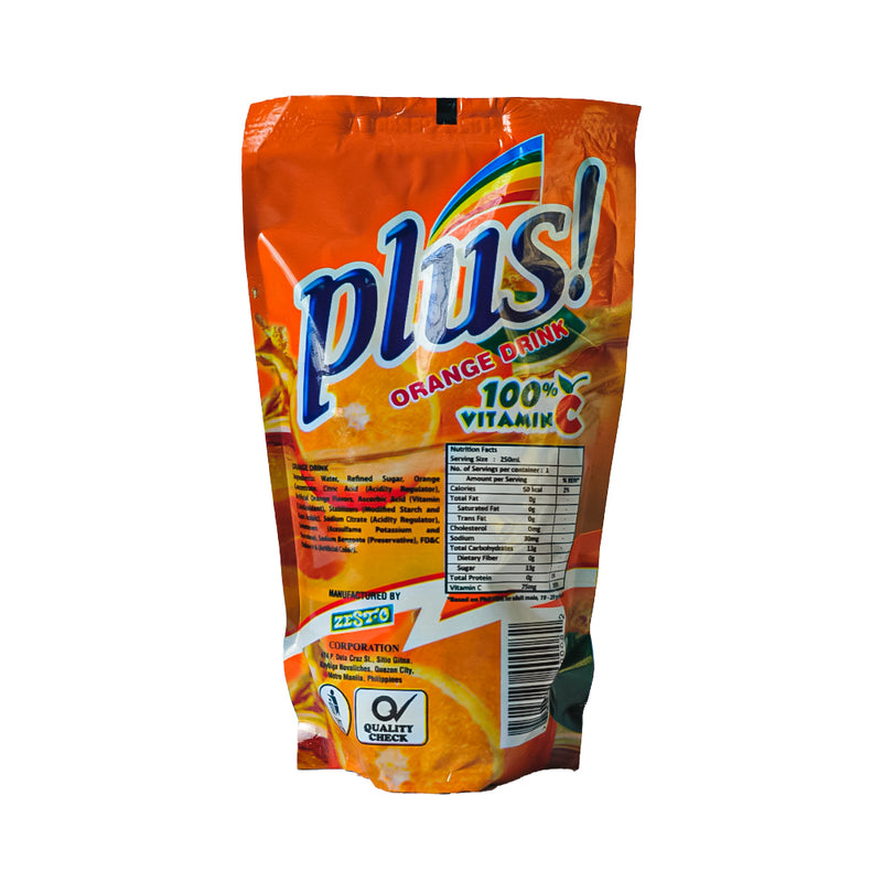 Plus King Size Juice Orange 250ml