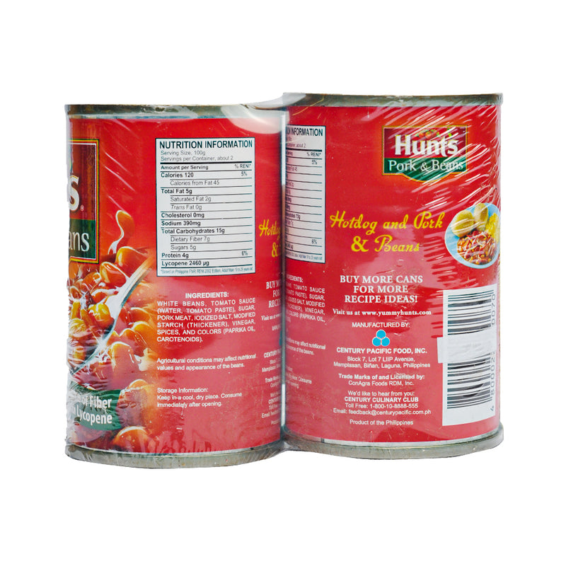 Hunt's Pork & Beans 175g x 2's