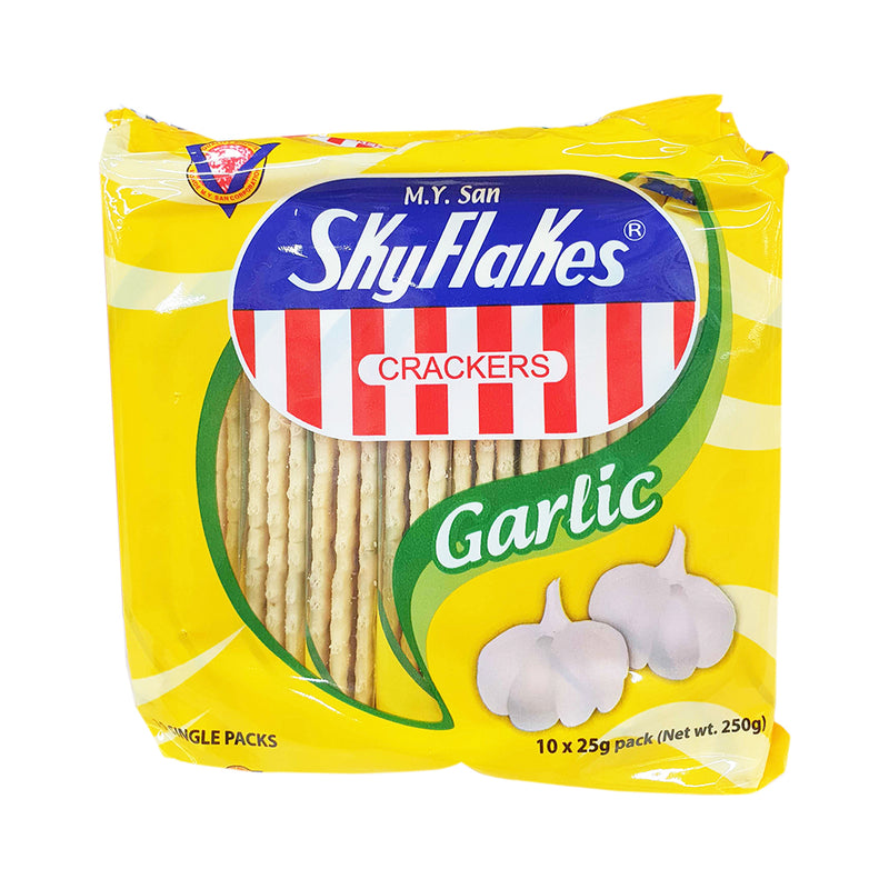 M.Y. San Skyflakes Crackers Garlic 25g