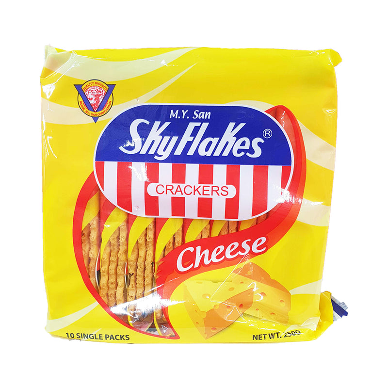 M.Y. San Skyflakes Cracker Cheese 25g x 10's