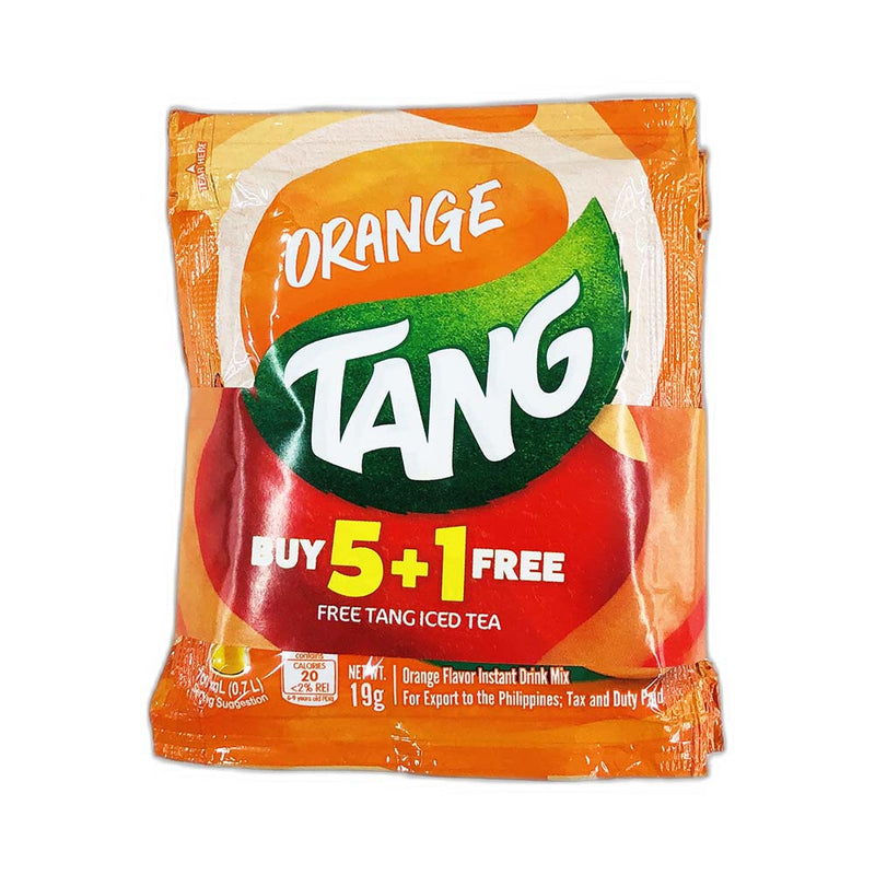 Tang Powdered Juice Orange 19g x 5's + 1
