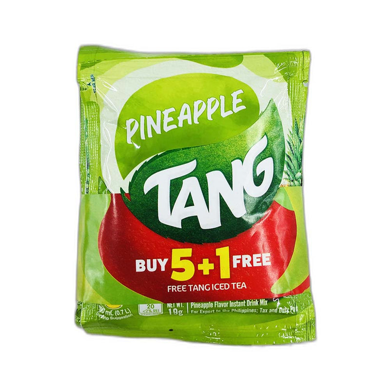 Tang Powdered Juice Pineapple 19g x 5's + 1