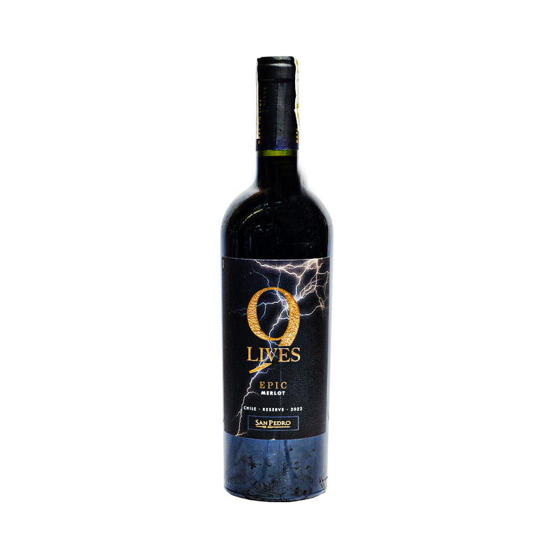 9 Lives Epic Merlot 2022 750ml