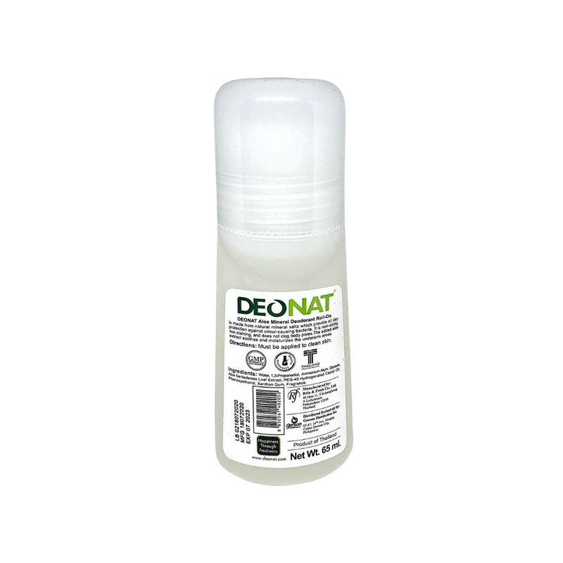 Deonat Deodorant Roll On Aloe Mineral 65ml