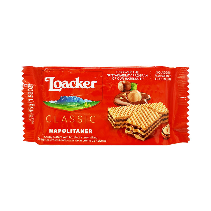 Loacker Napolitaner Wafer 45g