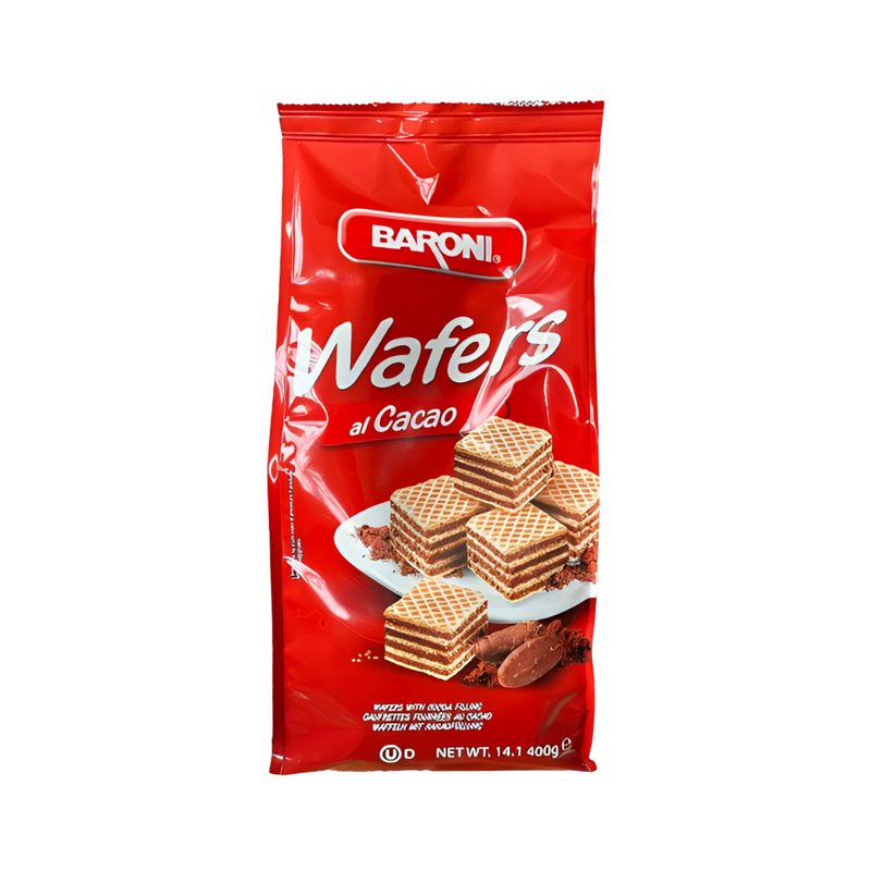 Baroni Wafers Al Cacao Cocoa Filling 400g