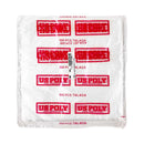 US Poly HD Plastic Cellophane 7 x 14in 100's
