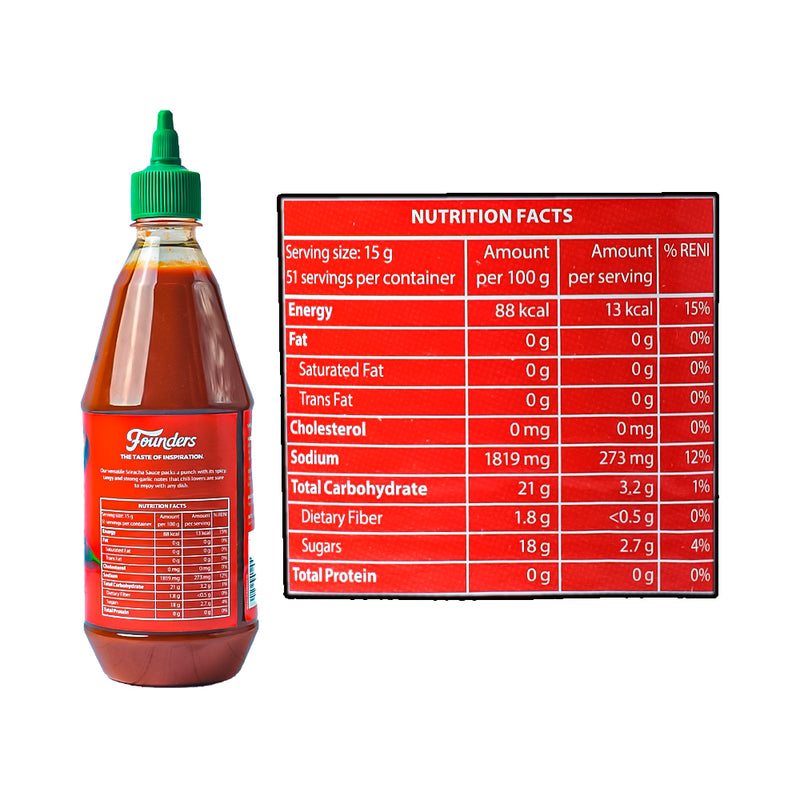 Founders Sriracha Hot Sauce