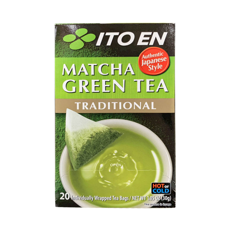 Ito En Matcha Green Tea Traditional 30g 20's