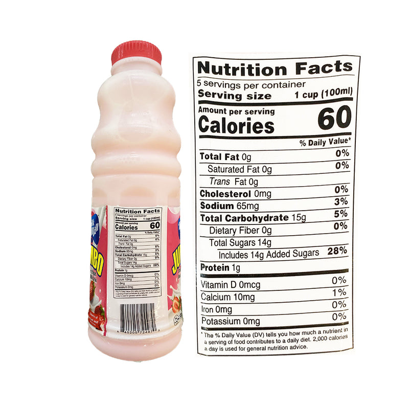 Milk Man Yogurt Drink Jumbo Strawberry 500ml