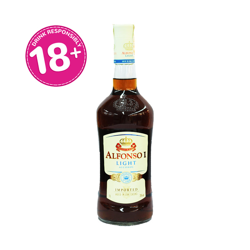 Alfonso 1 Light Brandy 1L