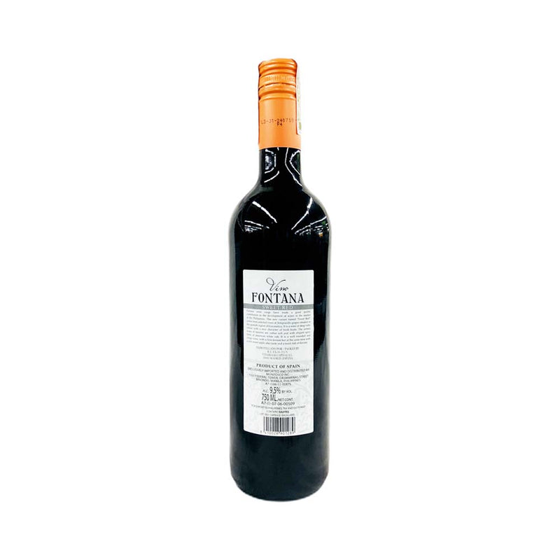 Vino Fontana Sweet Red Wine 750ml