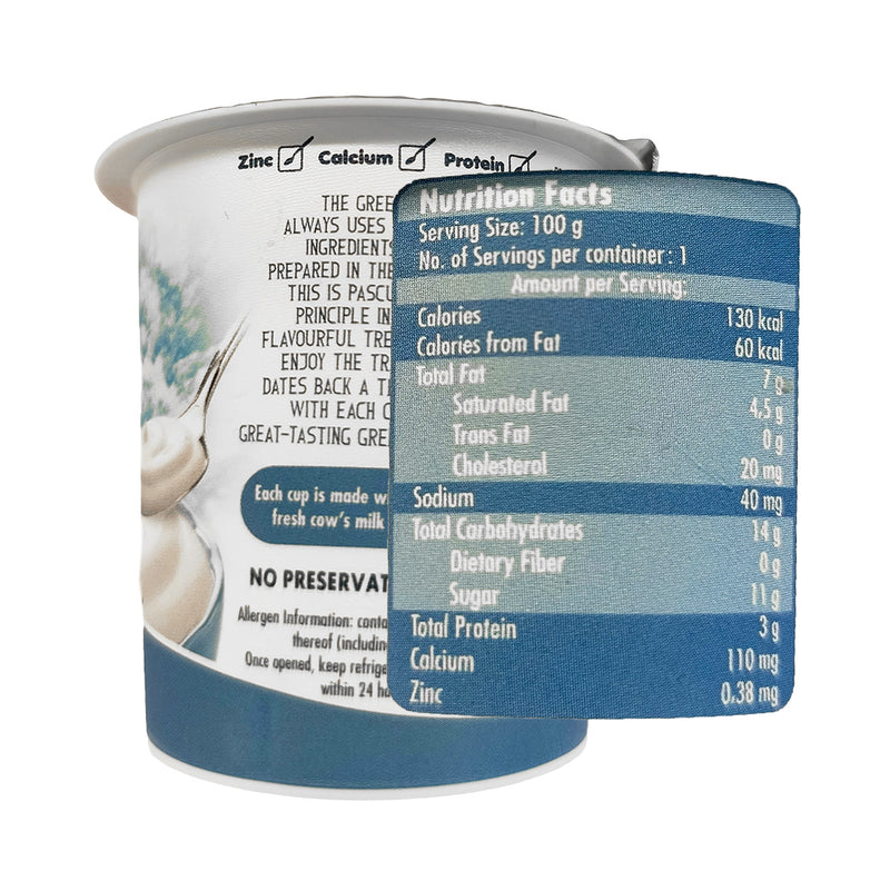 Creamy Delight Yogurt Greek Style 100g