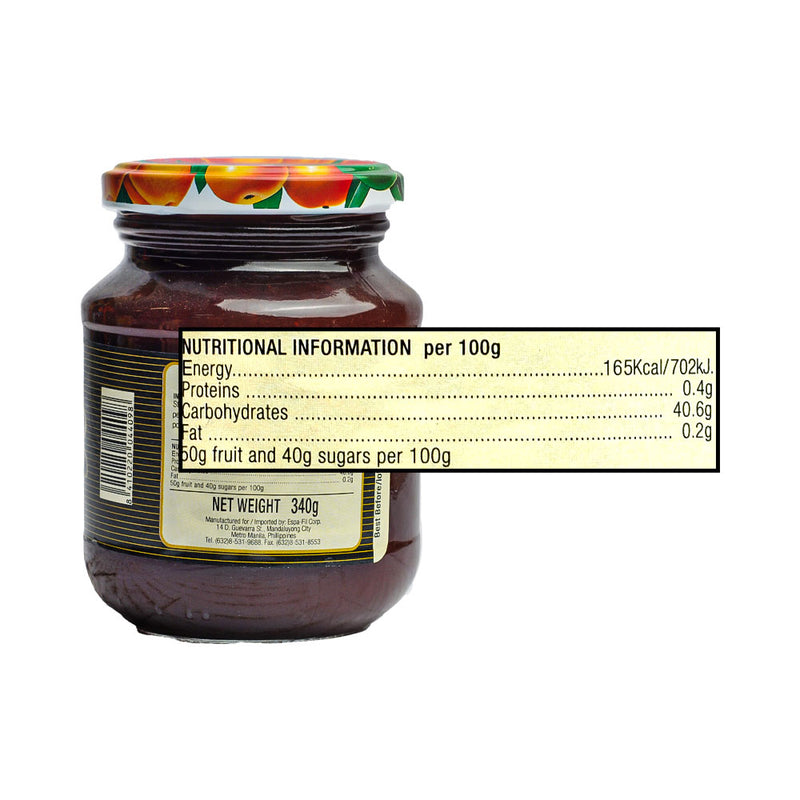 Molinera Strawberry Marmalade 340g