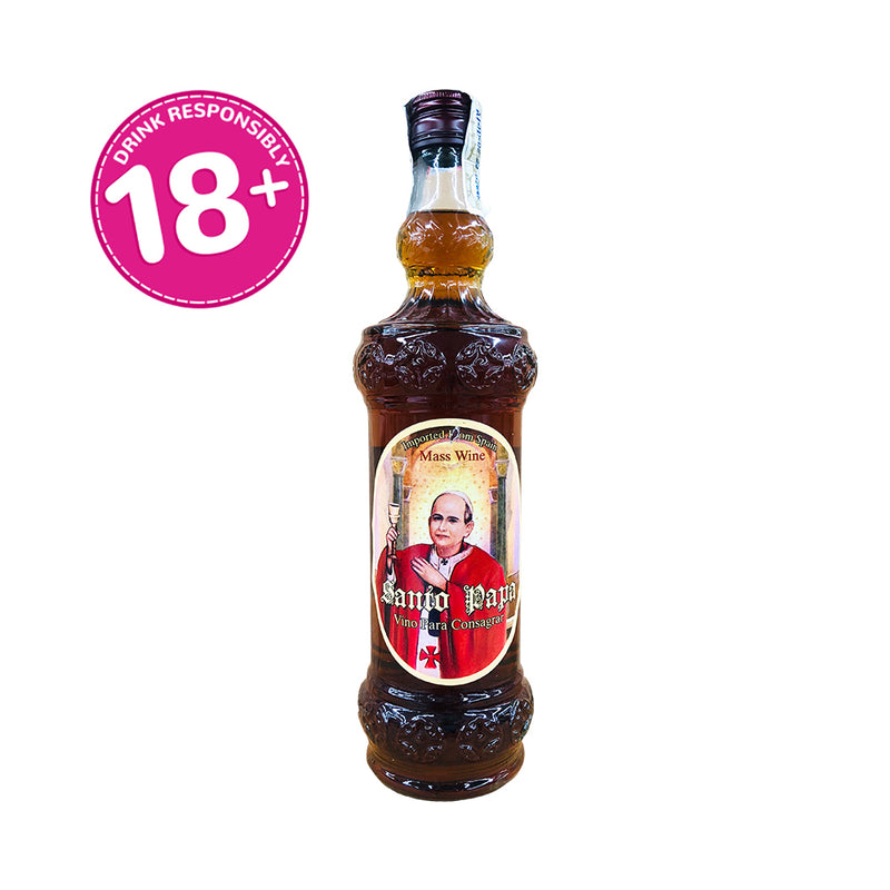 Santo Papa Pure Grape Mass Wine 750ml